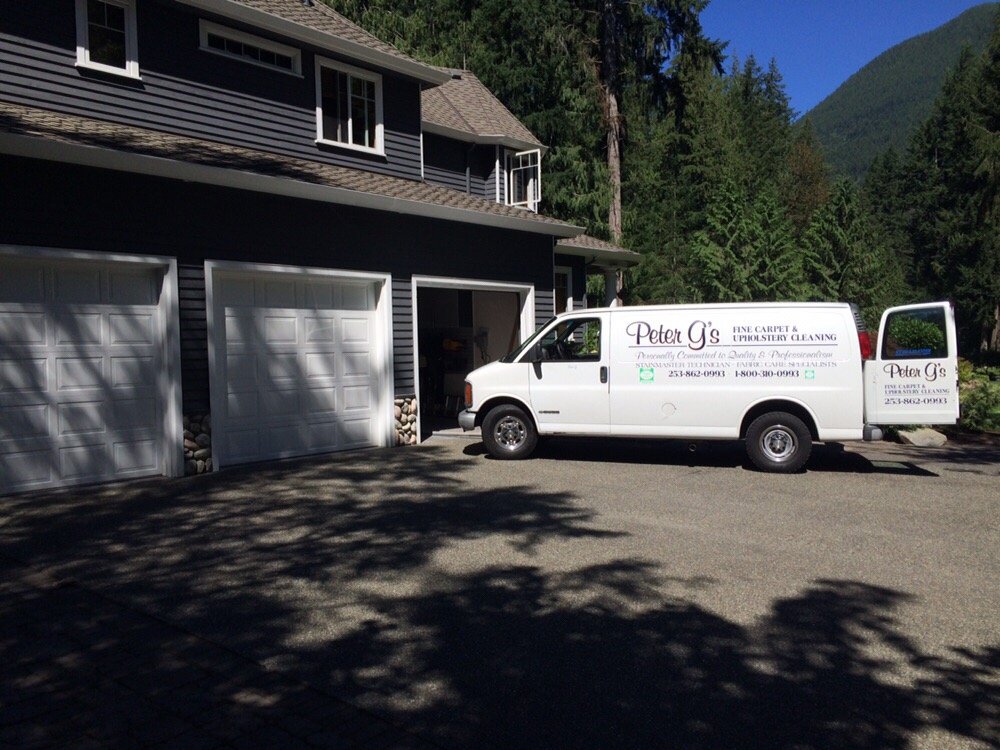 Peter G's Carpet Cleaning Van In Bonney Lake, WA Home Cleaning